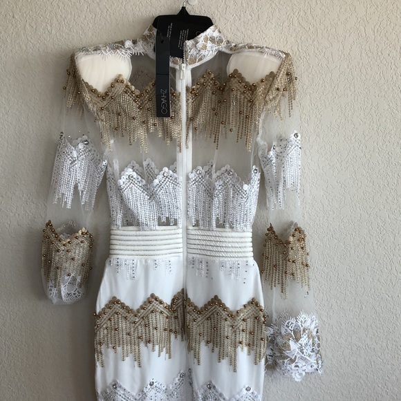 zhivago CHRYSLER dress IN MOET size 2 - Picture 13 of 16